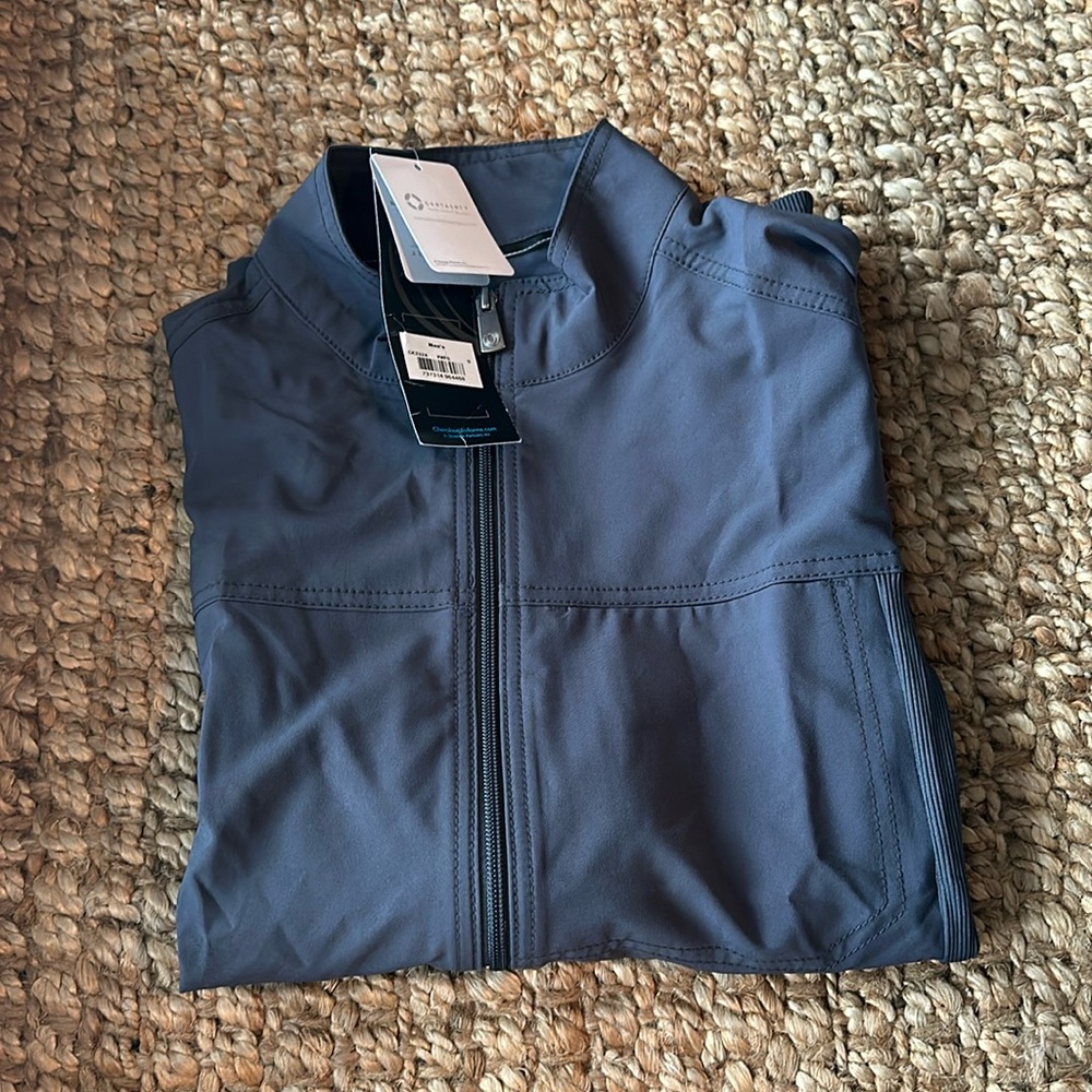 Cherokee Scrub Jacket- Grey